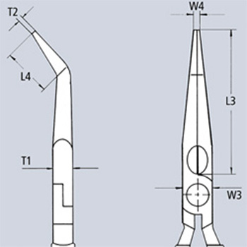 Knipex montažna klešta za hvatanje sa poprečnim profilima 280mm 28 81 280-1